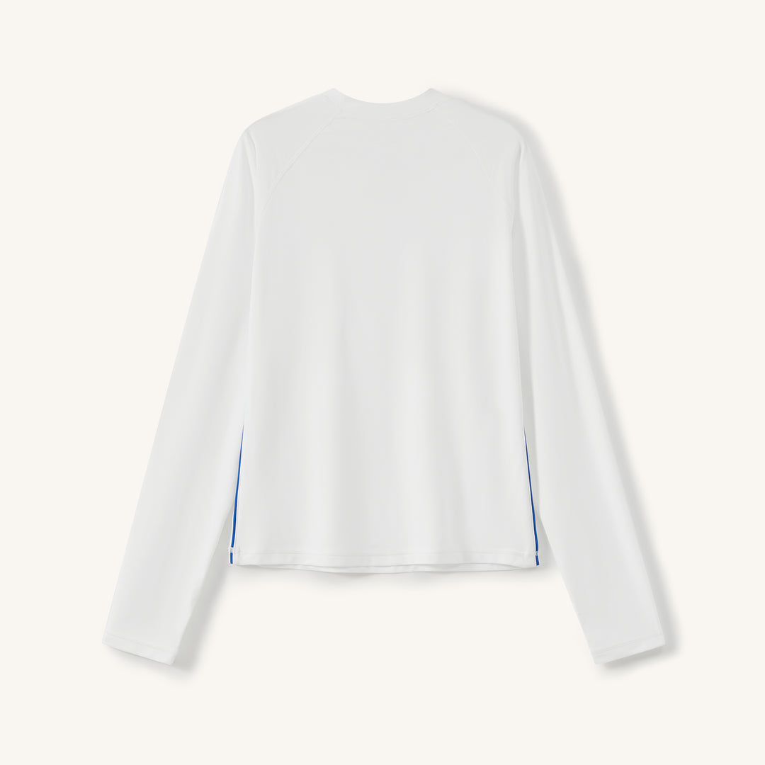 COMO Classic Women's Rashguard in Alabaster