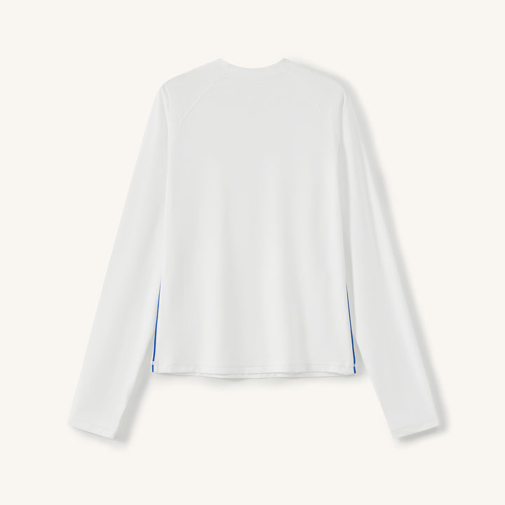 COMO Classic Women's Rashguard in Alabaster