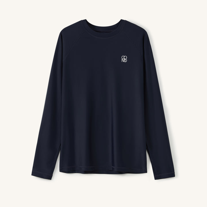 COMO Classic Men's Rashguard in Navy