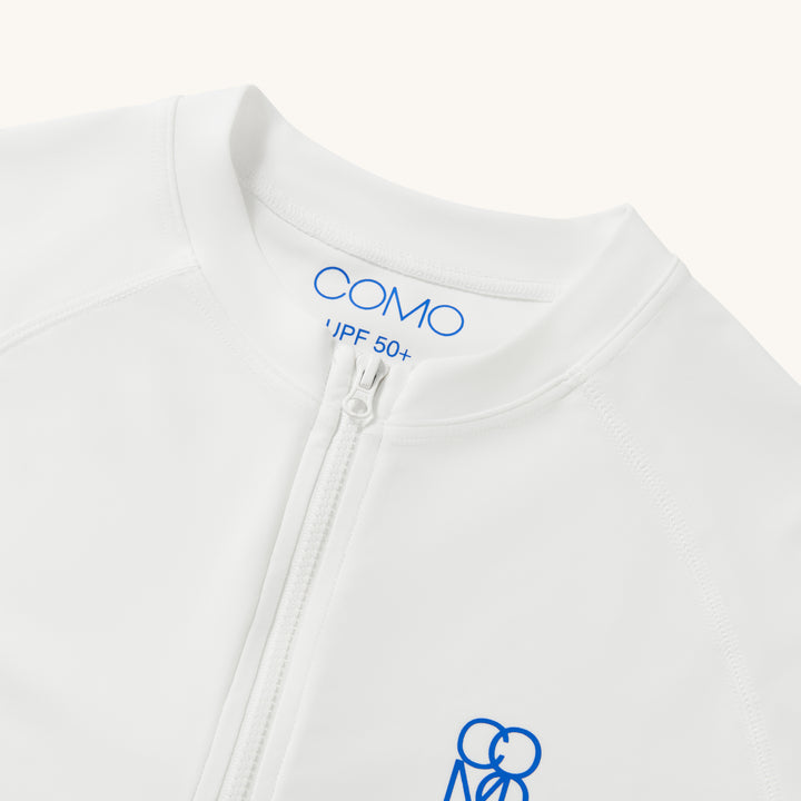 COMO Classic Women's Rashguard in Alabaster