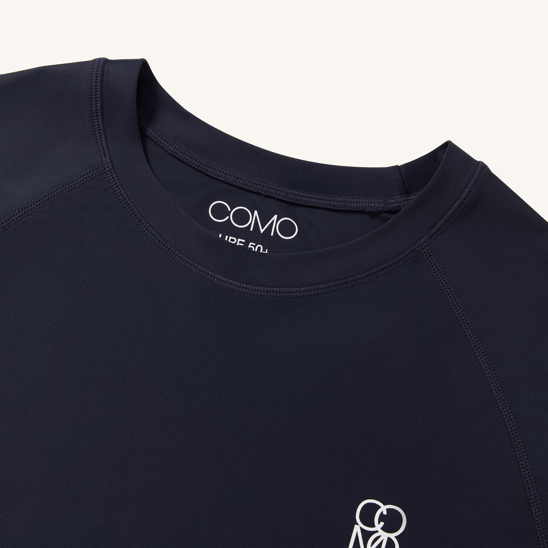 COMO Classic Men's Rashguard in Navy