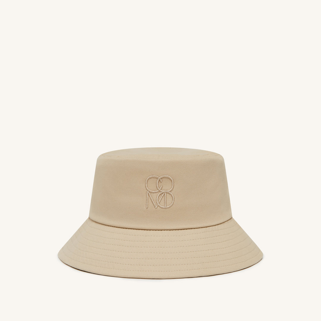 COMO Bucket Hat in Taupe
