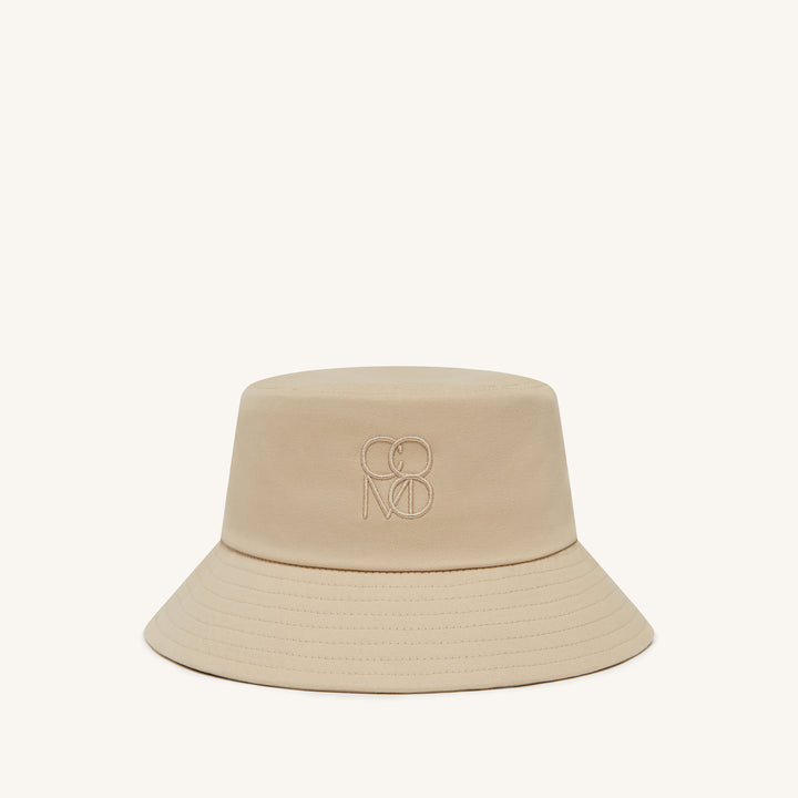 COMO Bucket Hat in Taupe