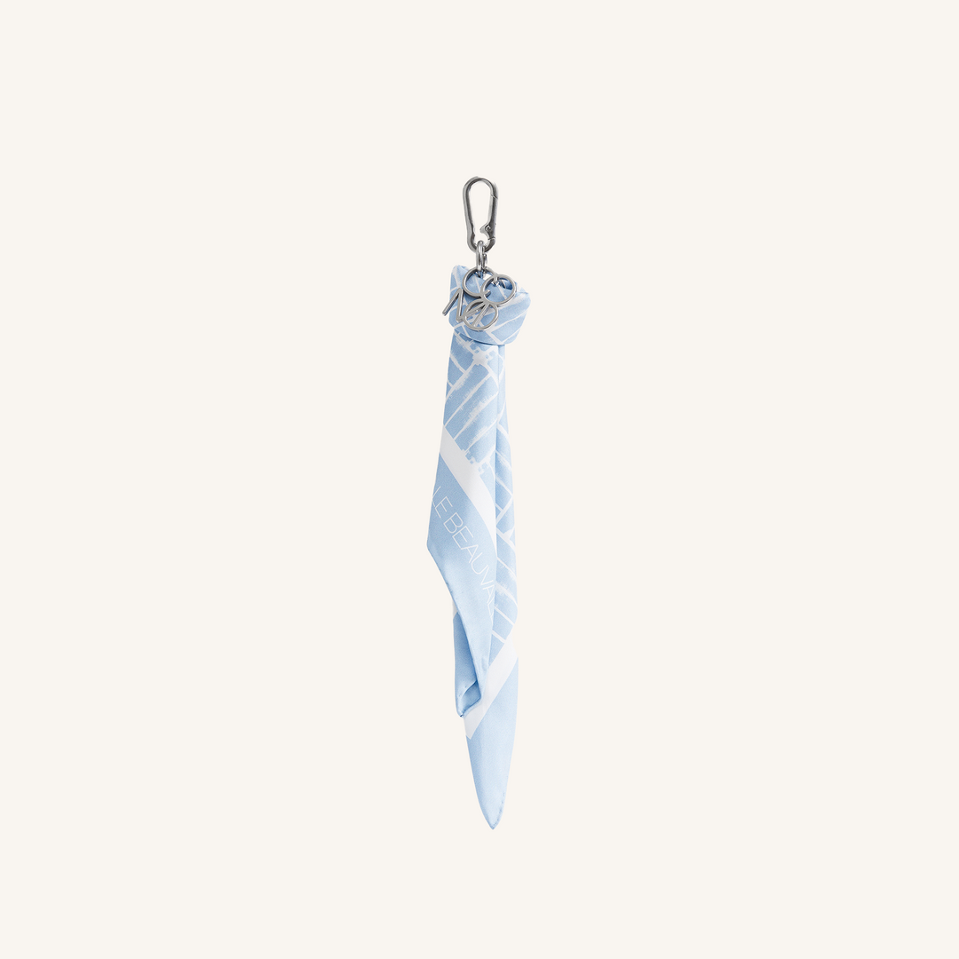 COMO Le Beauvallon Mini Scarf Keychain