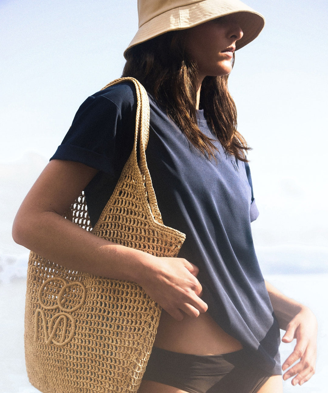 COMO Bucket Hat in Taupe