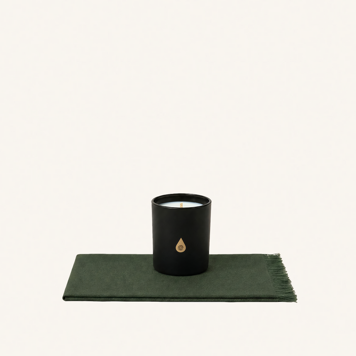 Cashmere Scarf & Invigorate Candle Gift Set