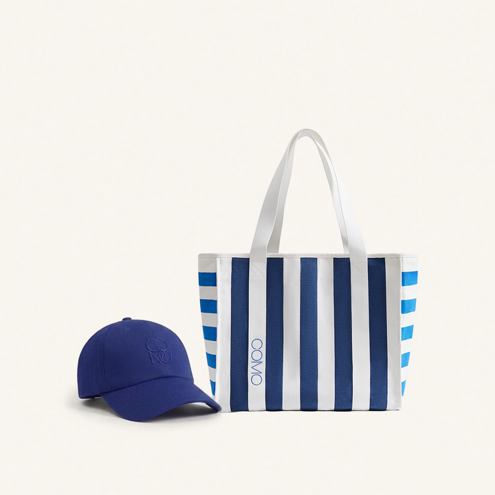COMO Signature Cap & Canvas Tote Gift Set