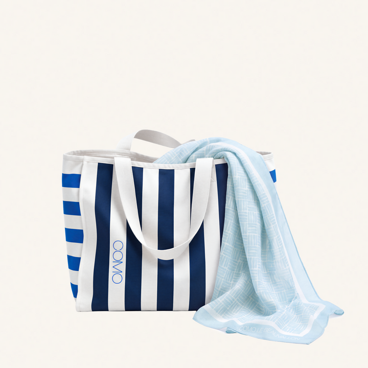 COMO Pareo & Canvas Tote Gift Set