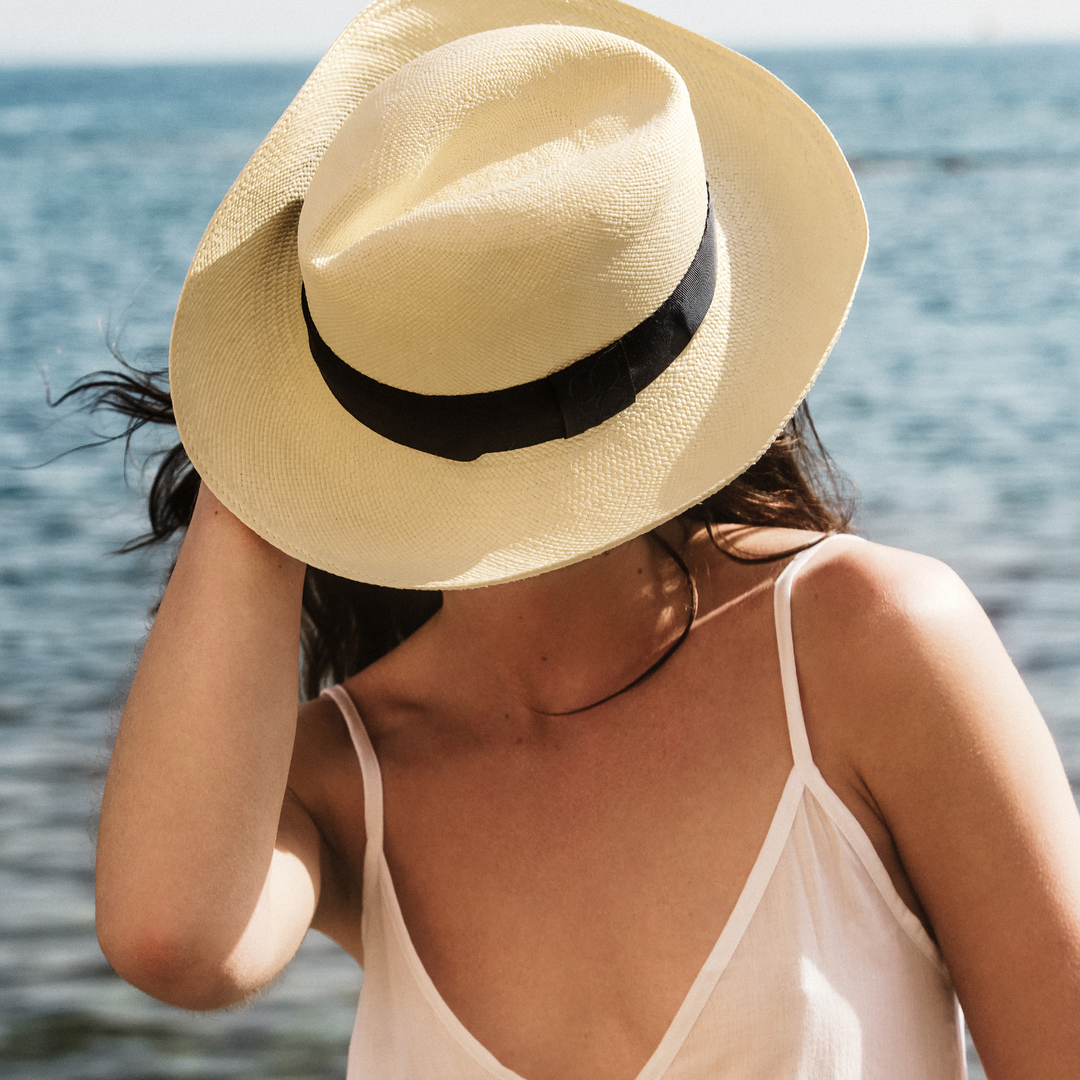 COMO Panama Hat in White