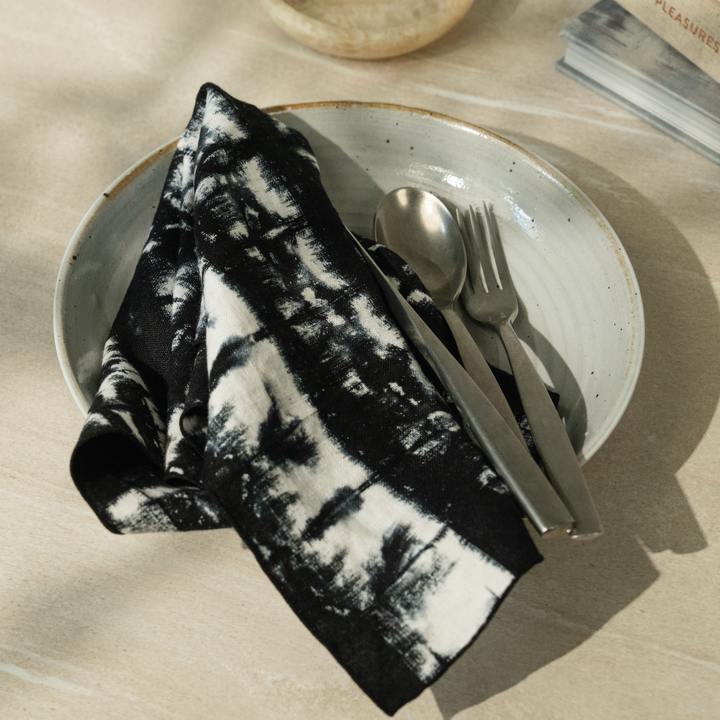 Indigo Linen Napkins