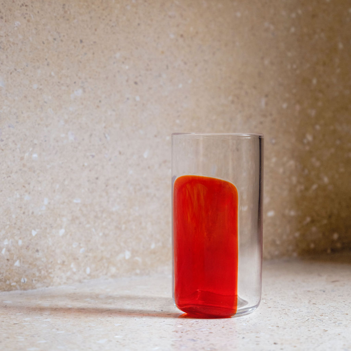 Highball Glass Set in Orange