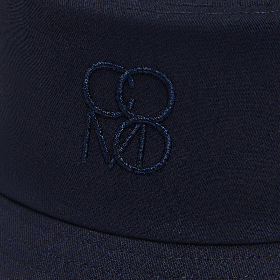 COMO Bucket Hat in Navy