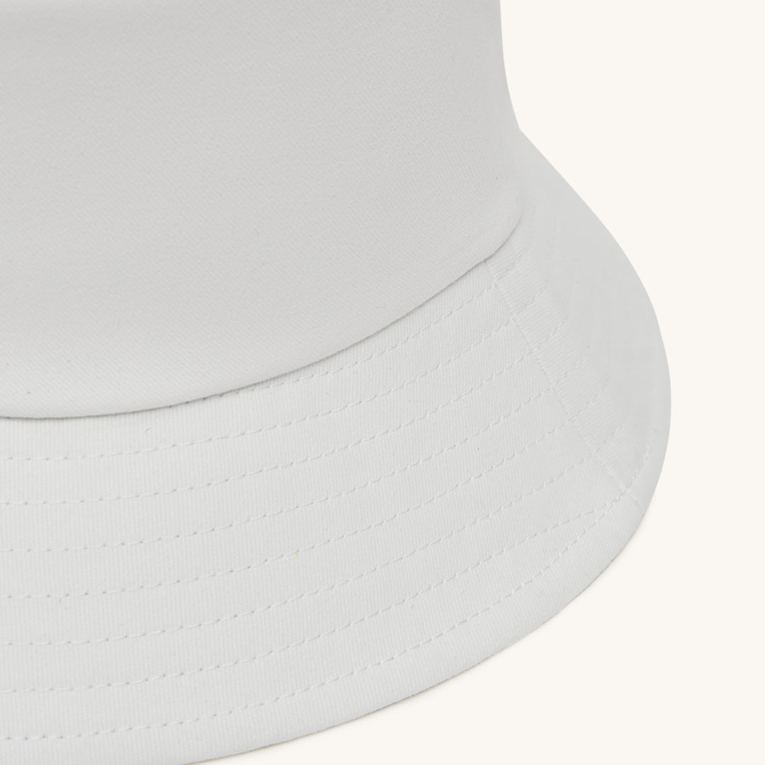 COMO Bucket Hat in Alabaster