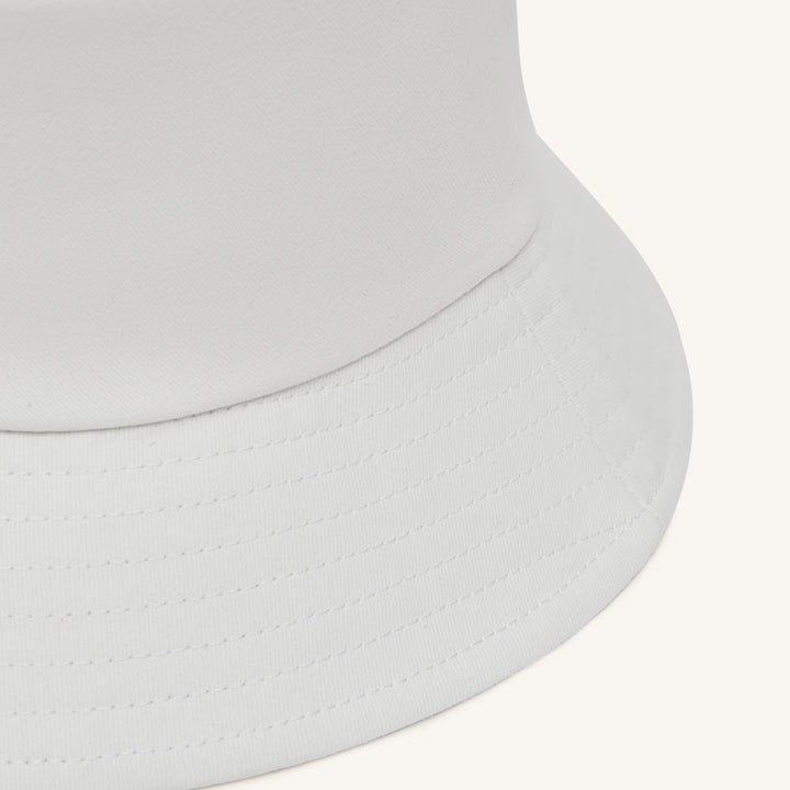 COMO Bucket Hat in Alabaster