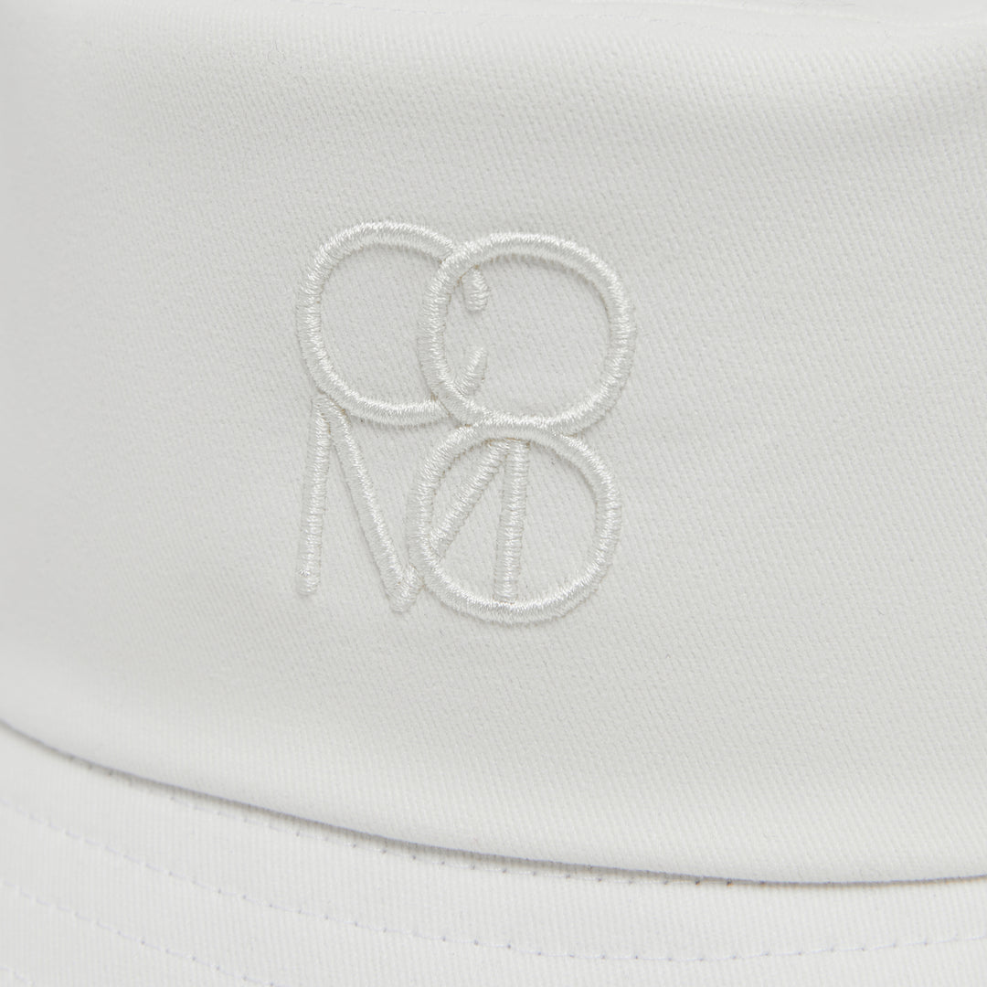 COMO Bucket Hat in Alabaster