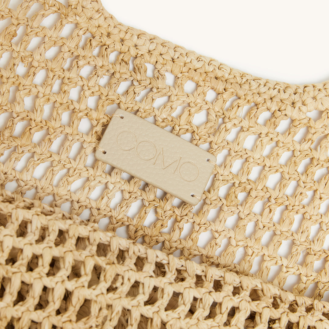 COMO Raffia Bag