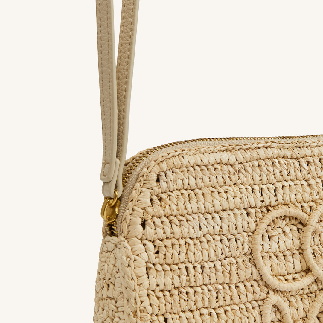 COMO Raffia Pouch