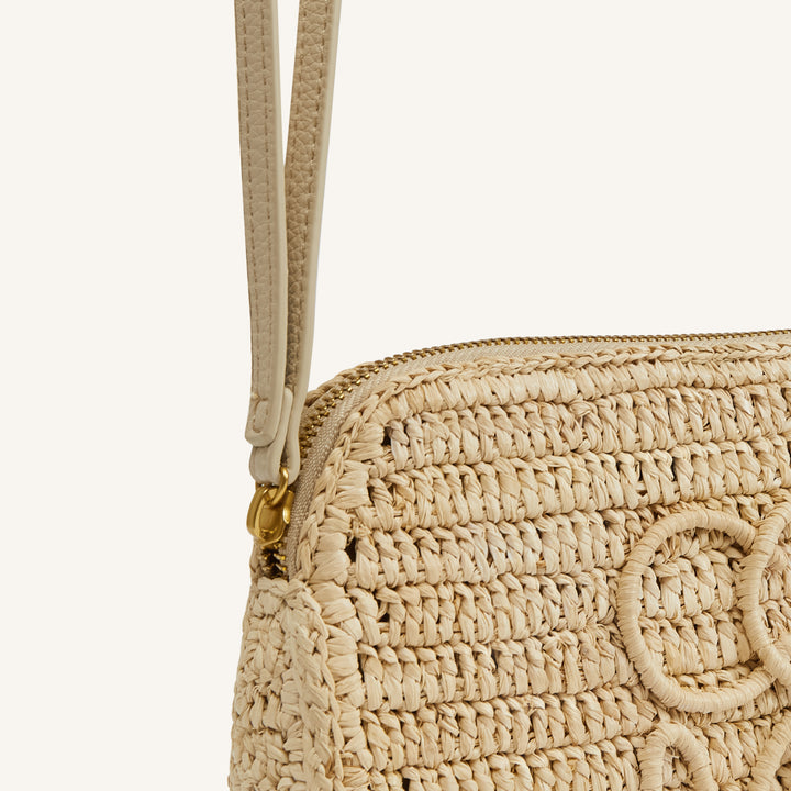COMO Raffia Pouch