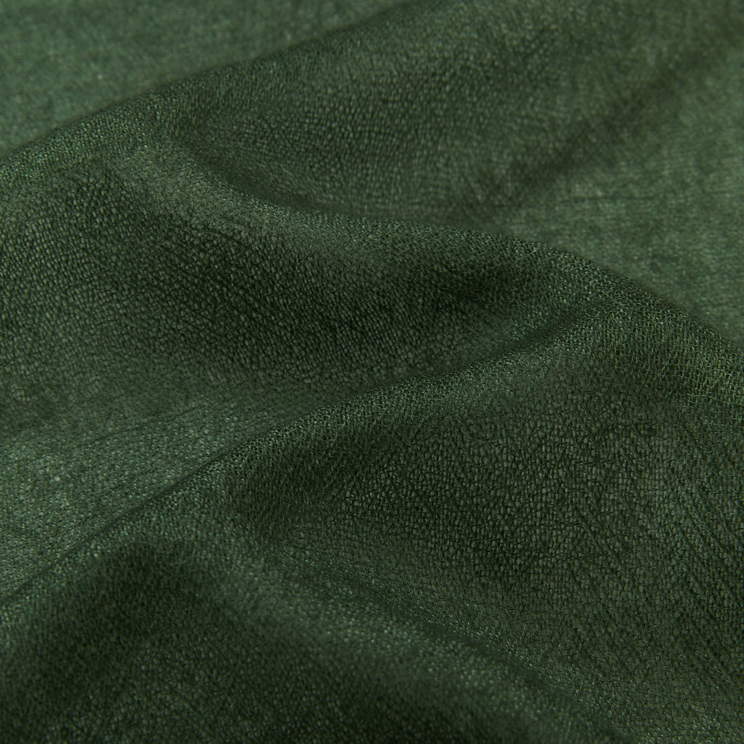 COMO Cashmere Scarf in Forest Green