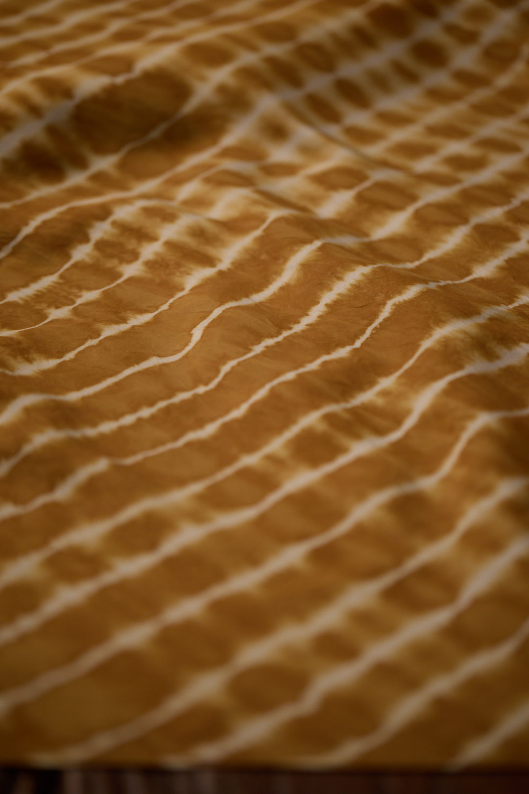 COMO Festive Silk Scarf Wrap in Turmeric