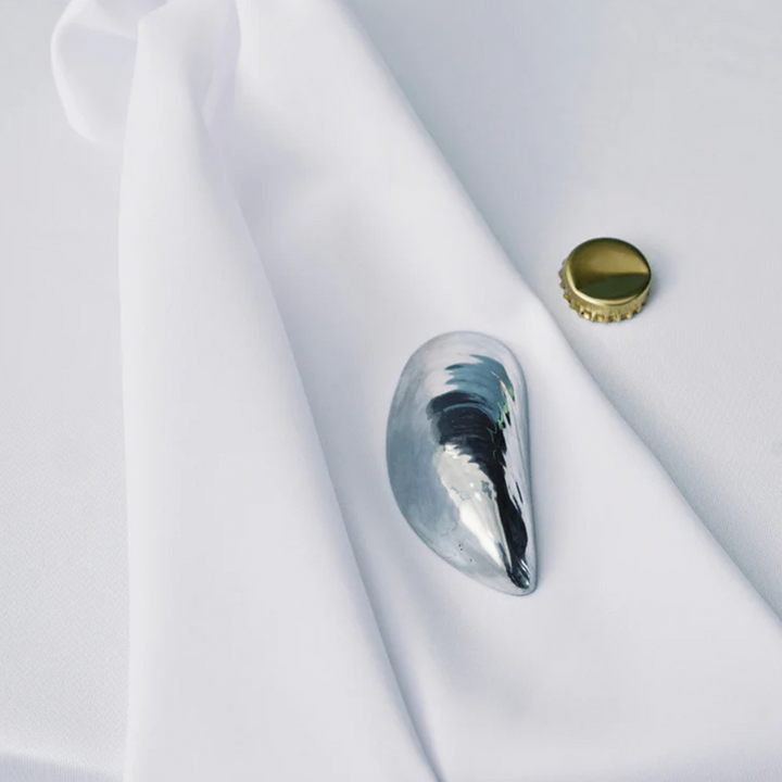 Marcel Bottle Opener in Steel Grey