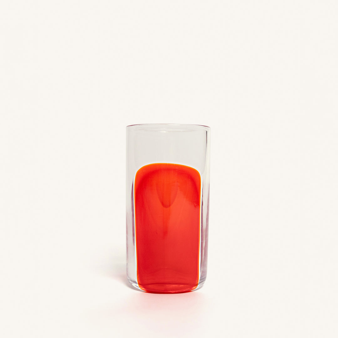 Highball Glass Set in Orange